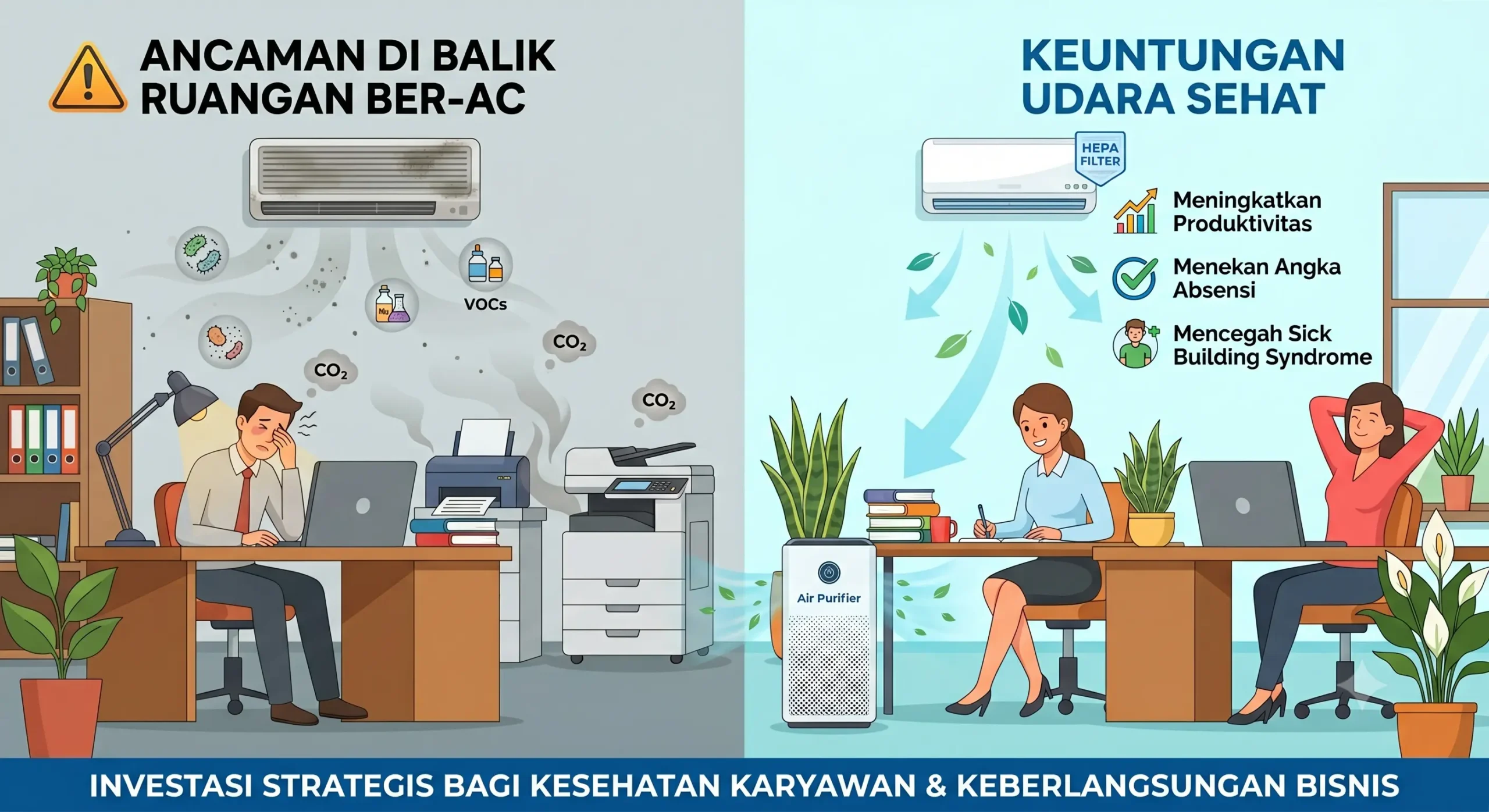 penting udara sehat